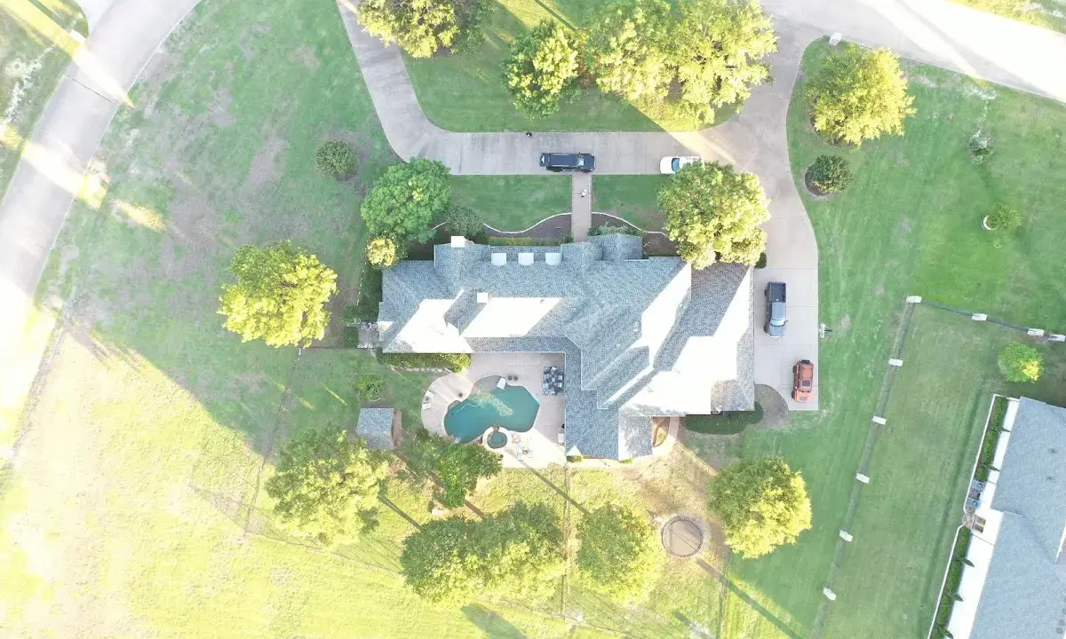 New shingle roof installation on a home in Anthem